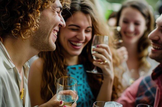 Upclose shot of celebrations and gatherings illustrating the strength and joy