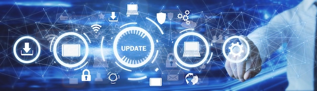 Update software application Technology Internet