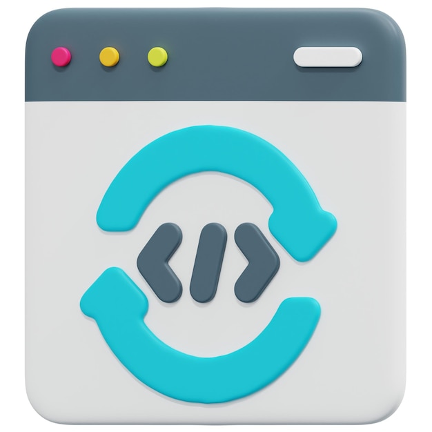 Premium Photo | Updating 3d Render Icon Illustration