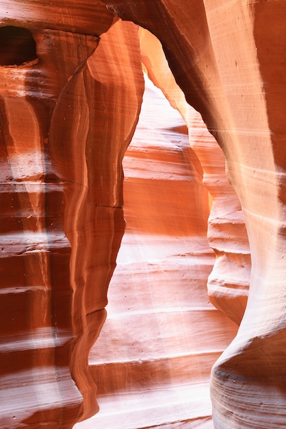 Foto l'upper antelope canyon, page, arizona, stati uniti. la seconda edizione con la gamma ampliata