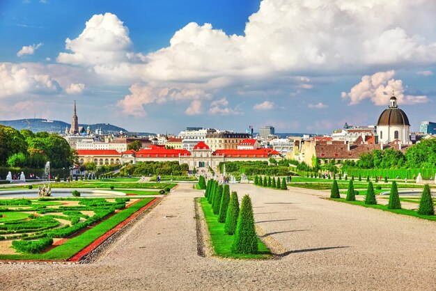 Upper belvedere main palace complex belvederevienna austria