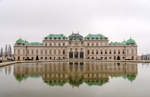 Upper belvedere palace - wenen, oostenrijk