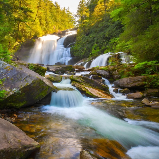 Photo upper catabwa falls