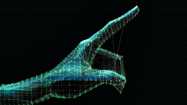 premium-ai-image-an-upside-down-graph-that-rises-upward