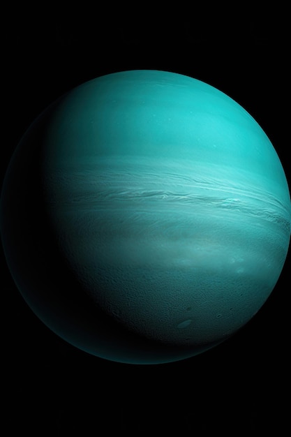 Uranus planeet foto-esthetiek