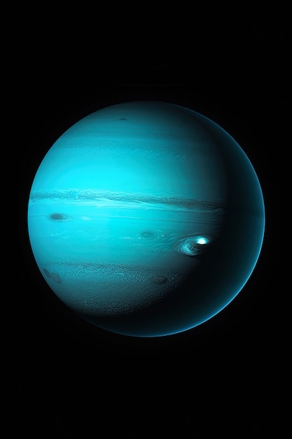 Uranus planet aesthetic photo close up