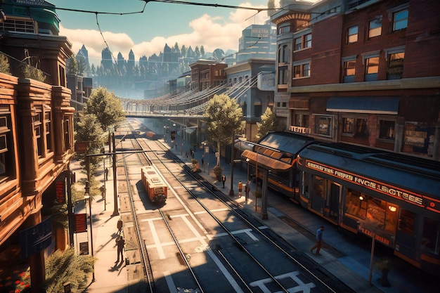 Urban areas will feature highspeed elevated bike and pedestrian pathways that connect neighborhoods and reduce traffic congestion