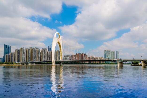 Urban bridge architectural landscape