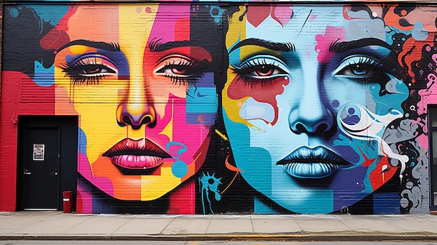 Urban Canvas Explore and Showcase Colorful Street Art and Graffiti