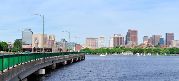 Urban city skyline