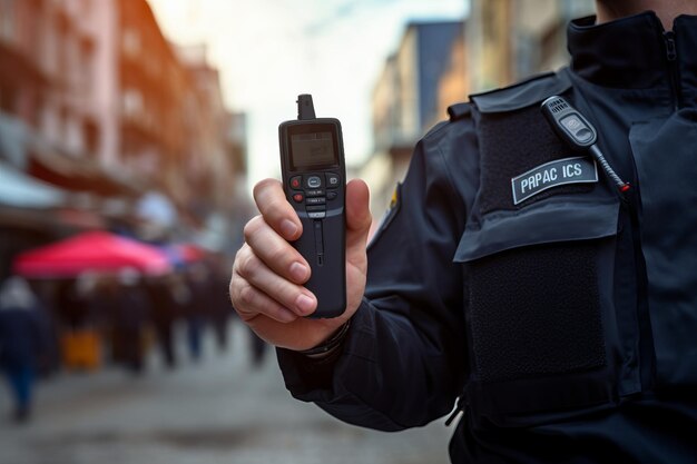 Urban Communication Enhancing Safety and Surveillance with Handheld Radios