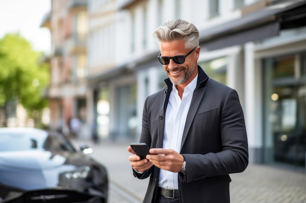 Urban Commuter Renting a Bicycle via Smartphone