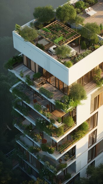 Urban Farming CoLiving Spaces die duurzame leefpraktijken bevorderen