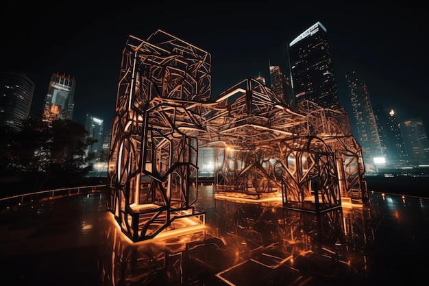 Urban Futurism The City of Tomorrow generative IA