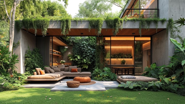 Urban Green Loggia Style