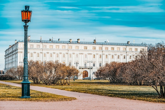 Urban and historically beautiful city views of Saint Petersburg Russia