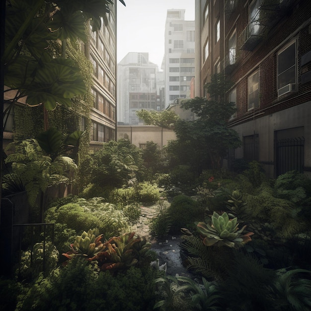 Urban Jungle in the Heart of the City