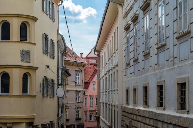 Urban landscape architecture in Graz Styria Austria