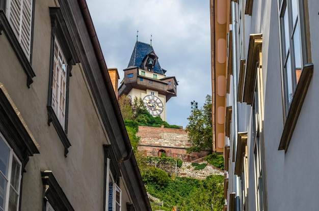 Urban landscape architecture in Graz Styria Austria