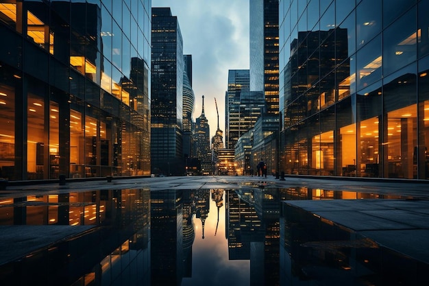 Городское величие знаковые офисные небоскребы