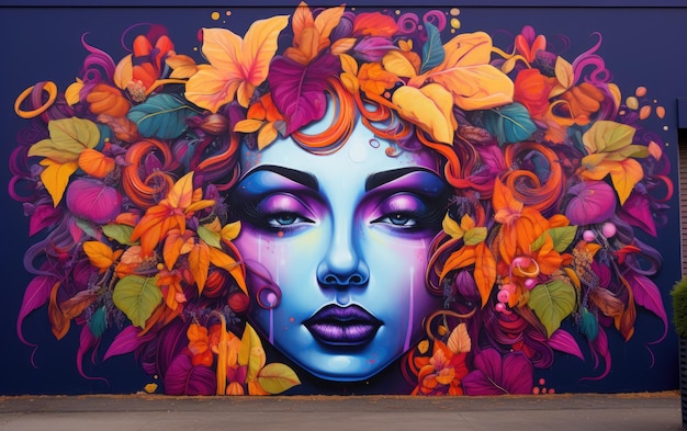 Urban Metamorphosis Colorful Street Art