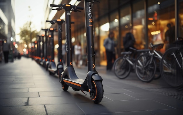 Urban Mobility Bike Lanes and EScooters in the Future Generative AI