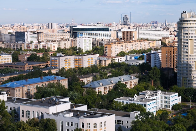 Urban panoramic view