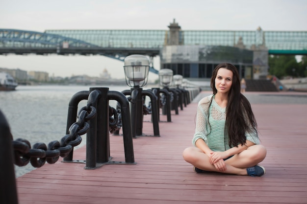 Urban portrait of a girl