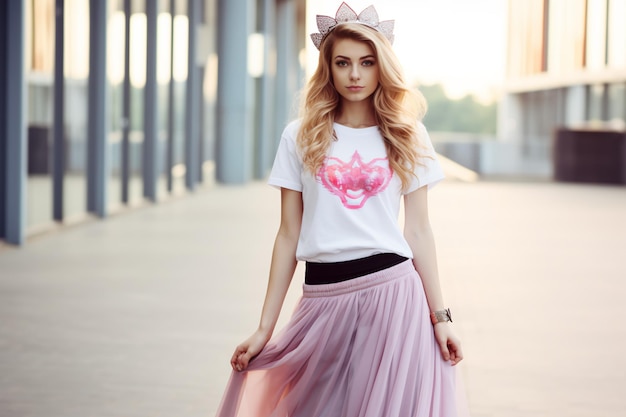 Urban Princess Chic Fashionable Outfit Fit for Royalty