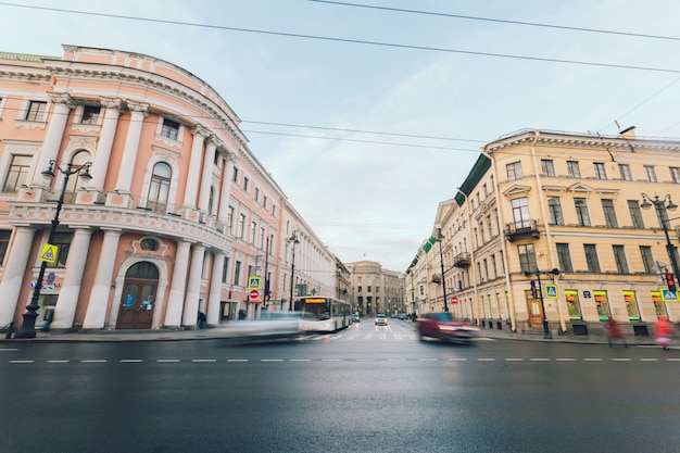 Urban scenery in a touristic city