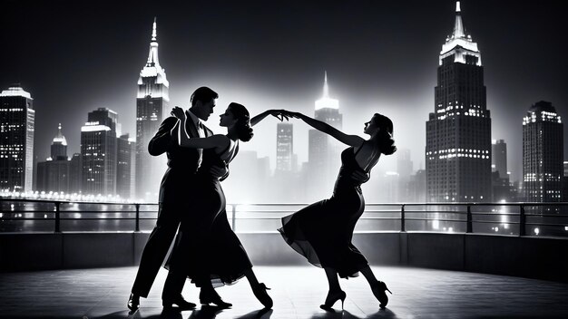 Photo urban tango elegance