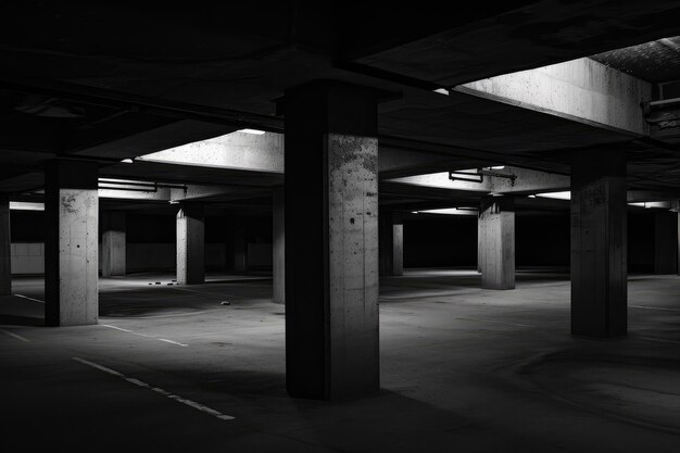 Urban Void Echoes in the Empty Garage