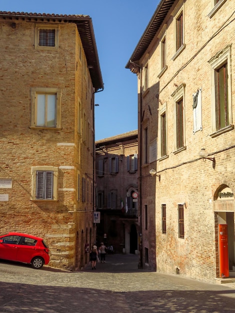 Urbino Architectuur van de oude stad