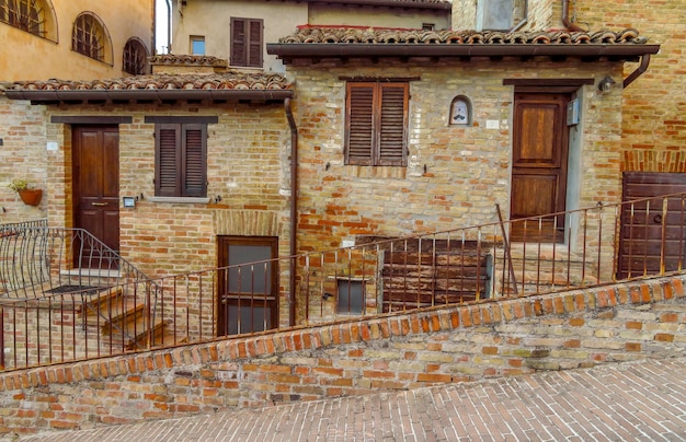 Urbino Houses of old city