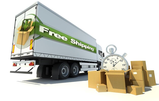 Urgent Truck transportation  free shipping service