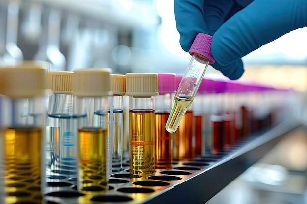 Urinalysis analyzes urine for signs of kidney function and other health indicators