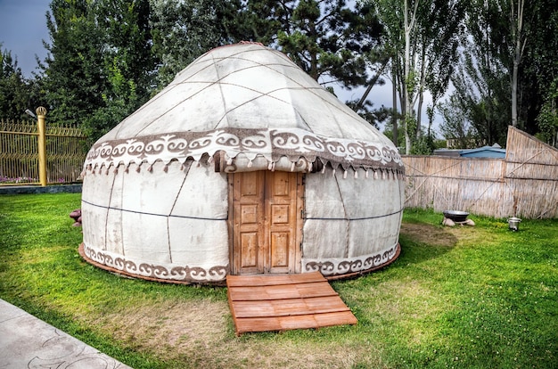 Photo urta nomadic house