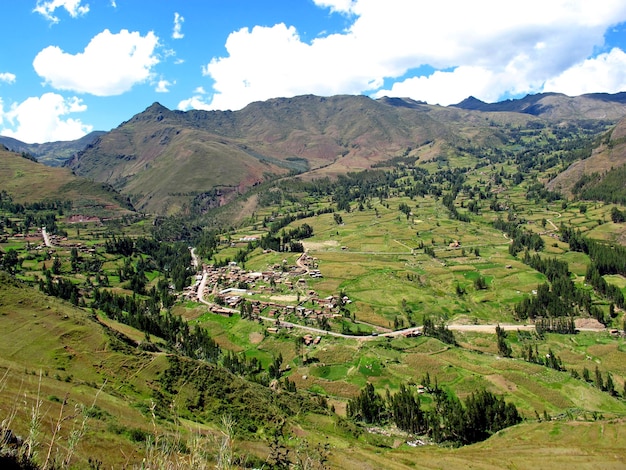 Urubamba Heilige Vallei van Incas Peru Zuid-Amerika