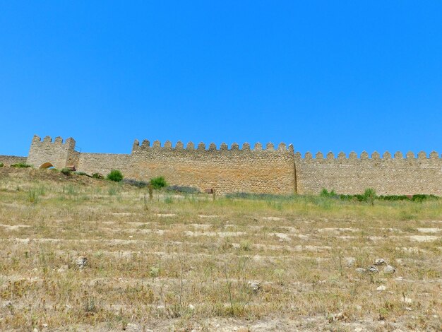 Uruenia medieval fortification in the valladolid province