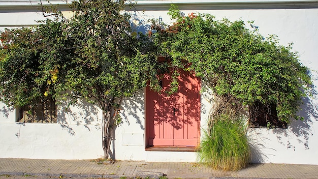 Uruguay Straten van Colonia Del Sacramento in het historische centrum Barrio Historico