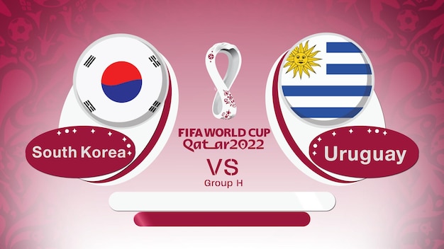 Uruguay vs Zuid-Korea, FIFA World Cup 2022 Qatar, Groep H