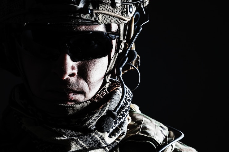 Photo us army ranger close-up