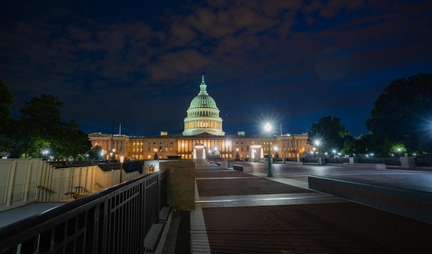 Us national capitol in washington dc american landmark