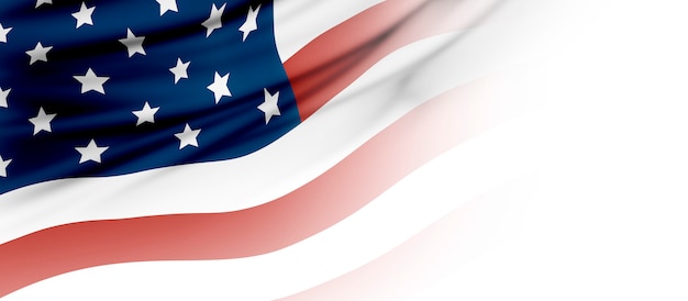 Photo usa or american flag with copy space