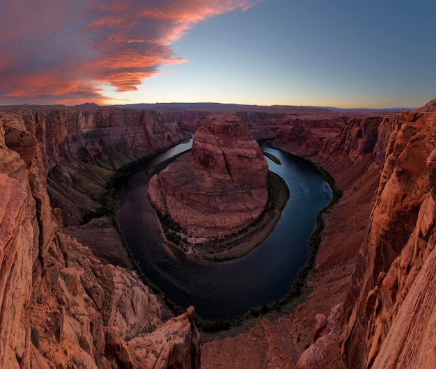 Foto stati uniti d'america, arizona, page, fiume colorado, glen canyon national recreation area, horseshoe bend