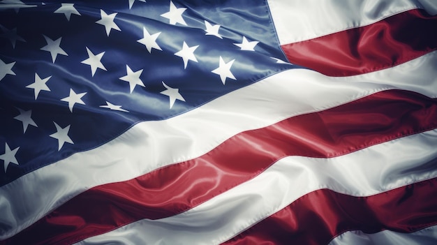 USA flag background