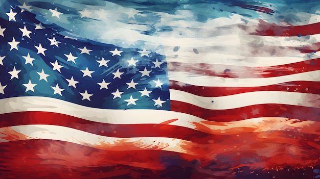 Usa flag background