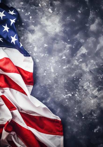 USA flag holiday background