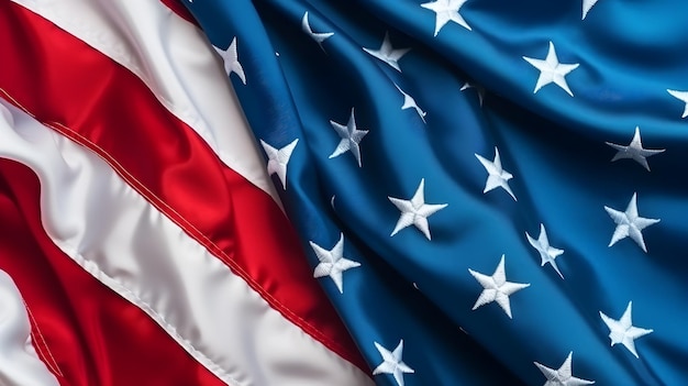 USA flag texture full background