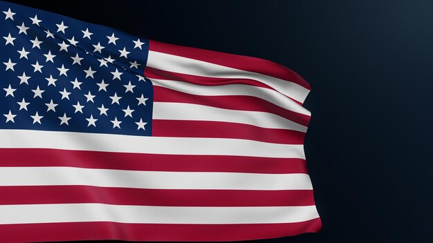 Usa flag united states of america patriotic symbol